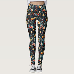 Cheerful Christmas Seamless Leggings
