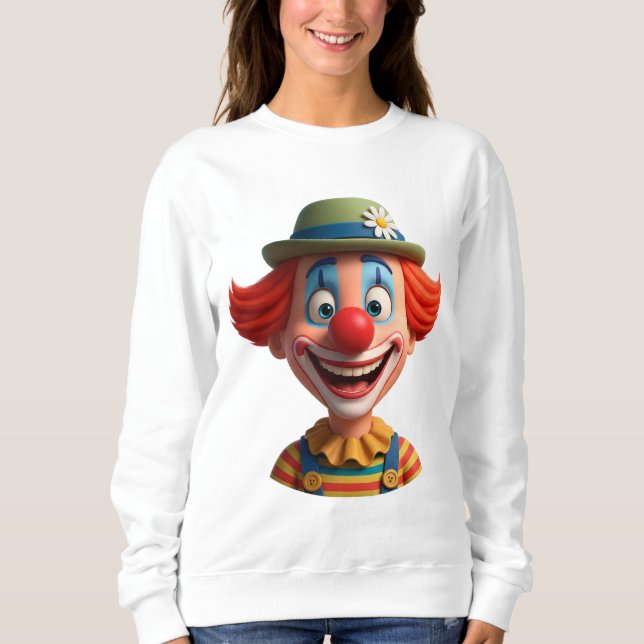 Cheerful Clown Sweatshirt (Front)
