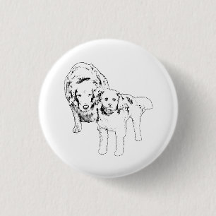 Cheerful Club, Bold Wear 1 Inch Round Button