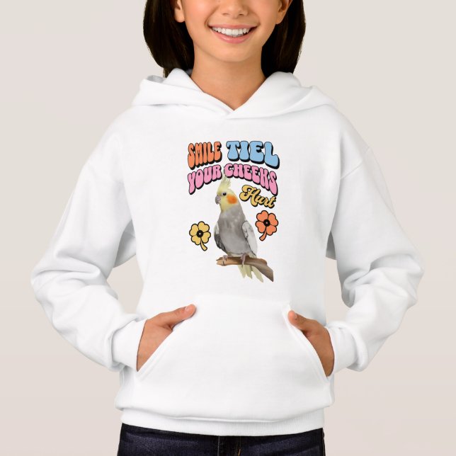 Cheerful Cockatiel Parrot  (Front)