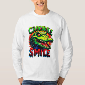 "Cheerful Crocodile Smile – Fun and Whimsical  T-Shirt