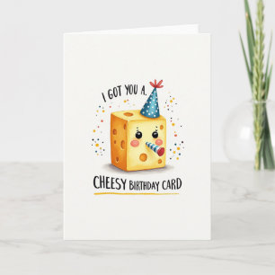 Cheerful Cube Birthday Card