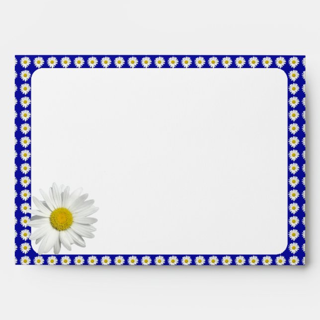 Cheerful Daisies A7 Envelope (Front)
