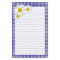 Cheerful Daisy Lined Personal Stationary