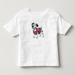 Cheerful Dalmatian in a Cozy Sweater