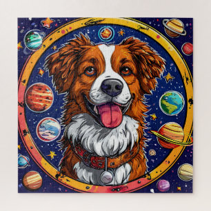 Cheerful dog jigsaw puzzle