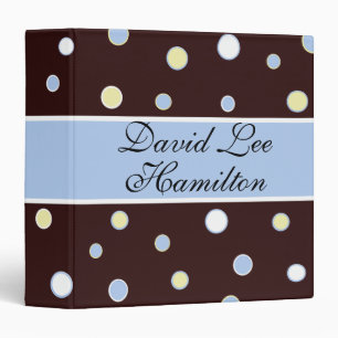 Cheerful Dots Baby Album Binder