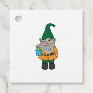 Cheerful dwarf Premium Scoop Favour Tags