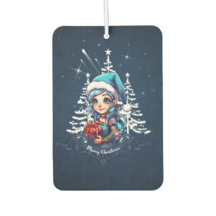Cheerful elf air freshener