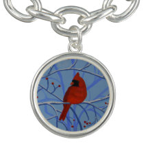 Cheerful heart Cardinal