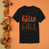 Cheerful Hello Fall Acorn