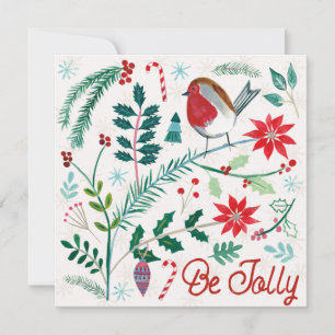 Cheerful Holiday - Be Jolly Card