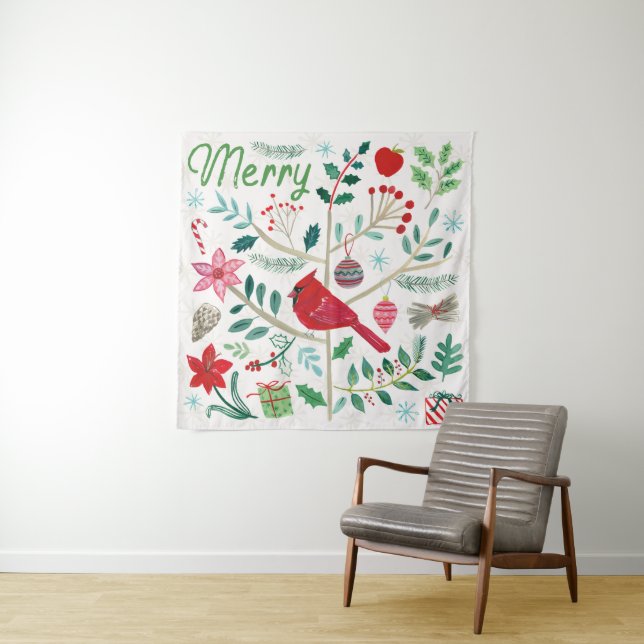 Cheerful Holiday - Merry Tapestry (In Situ)