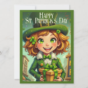 Cheerful Leprechaun - St. Patrick's Day Lucky Char