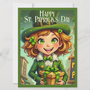Cheerful Leprechaun - St. Patrick's Day Lucky Char