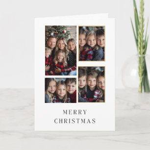 Cheerful Merry Christmas Photo Card