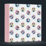 Cheerful Minnie Mouse Polka Dot Pattern Binder<br><div class="desc">Bright, playful, and bursting with Disney charm, this fun repeating pattern features Minnie Mouse in a variety of expressive poses, each framed by colorful polka dot circles. The lively mix of pastel hues and classic Minnie style creates a joyful, eye-catching design that feels fresh and full of personality. Perfect for...</div>