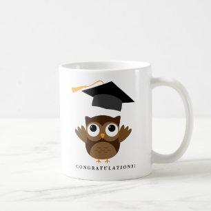 Cheerful Owl Graduate Class of 2016 Graduation Coffee Mug