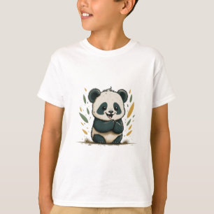cheerful panda T-Shirt