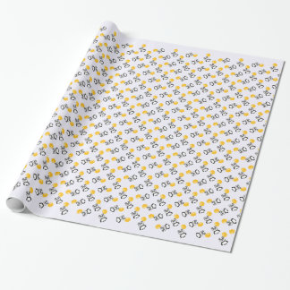 Cheerful Panda Wrapping Paper
