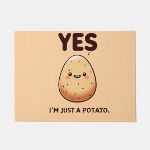Cheerful Potato Affirmation Doormat