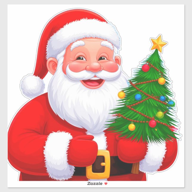 Cheerful Santa Claus (Sheet)