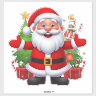 Cheerful Santa Claus