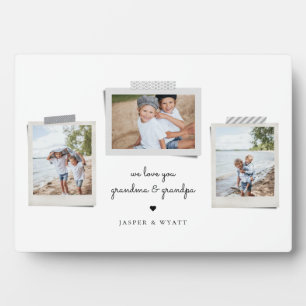 Cheerful Sentiments Snapshot Photo Plaque