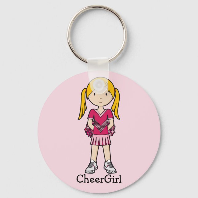 CheerGirl Keychain (Front)