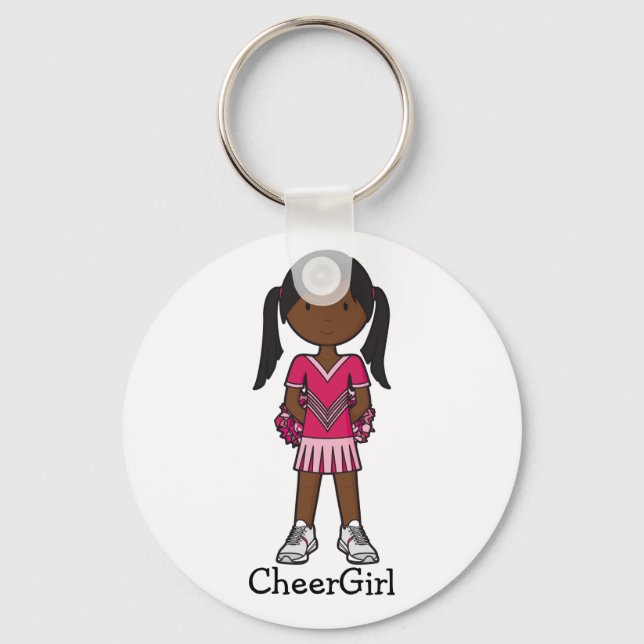 CheerGirl Keychain (Front)