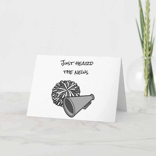 ** CHEERING FOR YOU*** CARD (Front)