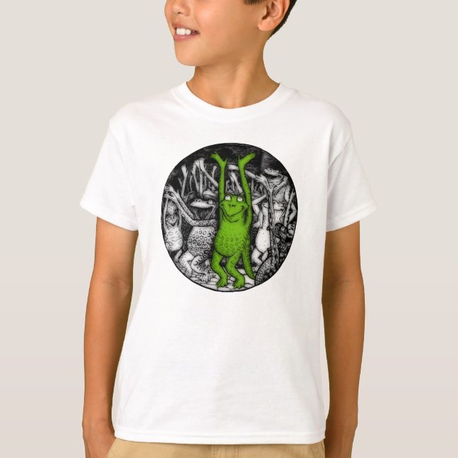Cheering Frogs T-Shirt (Front)