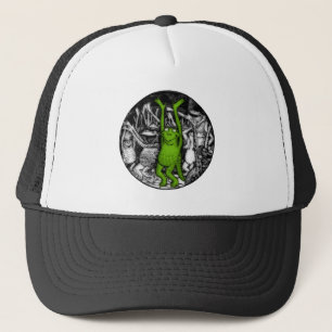 Cheering Frogs Trucker Hat