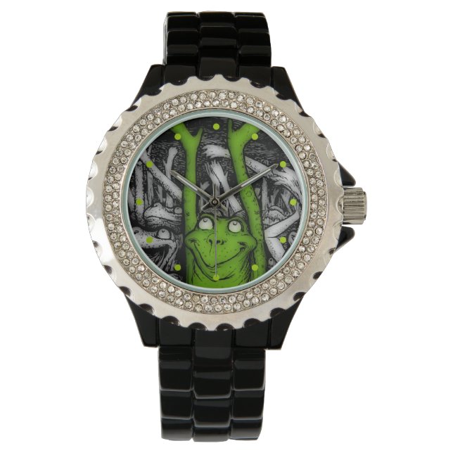 Cheering Frogs Watch (Front)