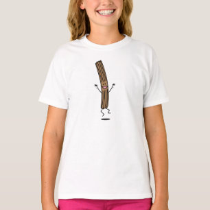 Cheering Jumping Churro T-Shirt