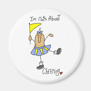 Cheering Nut Magnet