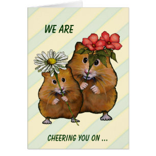 Cheering You On in Fight Against Cancer: Hamster