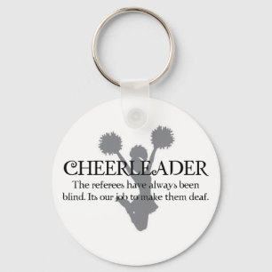 cheerleader1 keychain