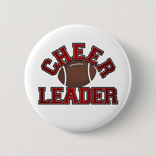 Cheerleader 2 Inch Round Button (Front)