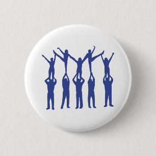 Cheerleader 2 Inch Round Button