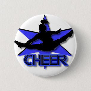 Cheerleader 2 Inch Round Button