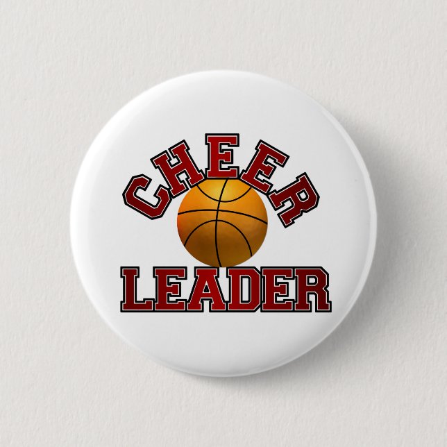 Cheerleader 2 Inch Round Button (Front)