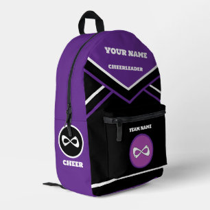 CHEERLEADER BACKPACK CHEERS COLORS PURPLE
