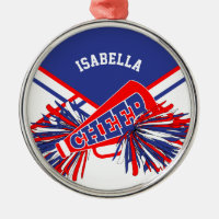 Cheerleader 📣💖 - Blue, White and Red