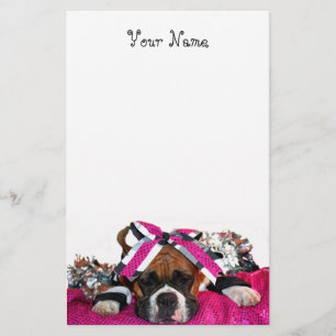 Cheerleader Boxer stationary Stationery