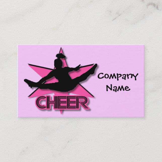 Cheerleader Business Card (Front)
