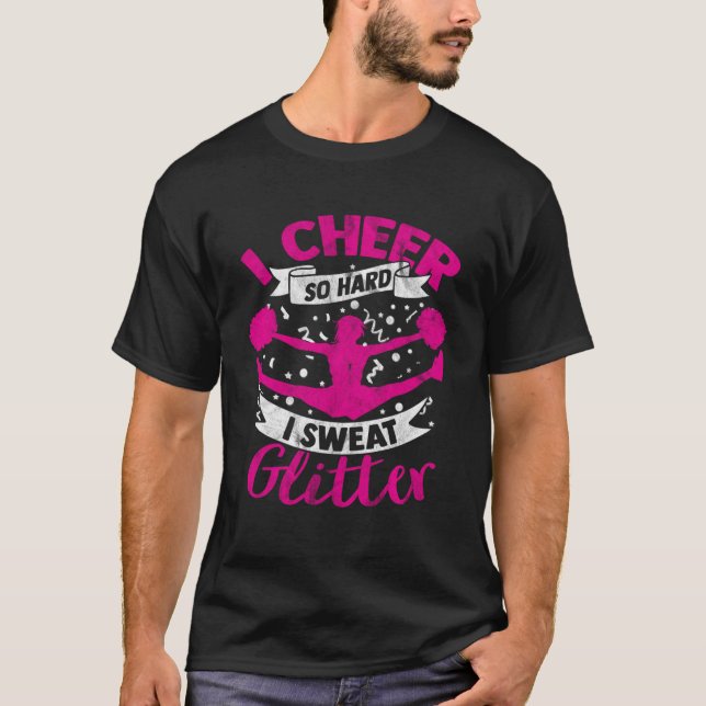 Cheerleader Chant Varsity Tumbling Routine T-Shirt (Front)