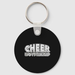 Cheerleader Cheer Boyfriend Cheerleading Bf Men Bo Keychain