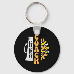 Cheerleader Cheer Coach Megaphone Cheerleading Men Keychain