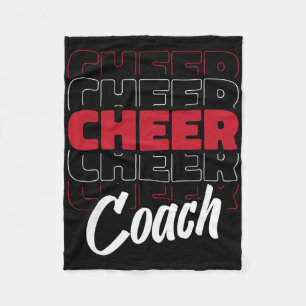 Cheerleader Coaching Cheerleading - Cheercaptain C Fleece Blanket